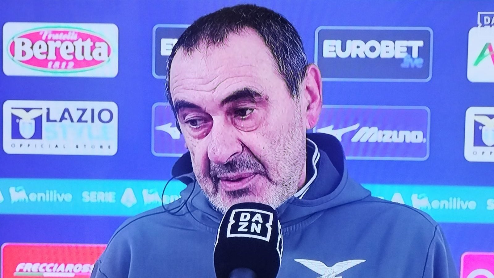 Maurizio Sarri è di una sincerità disarmante sul nuovo acquisto della Lazio: "Non vorrei essere travisato"