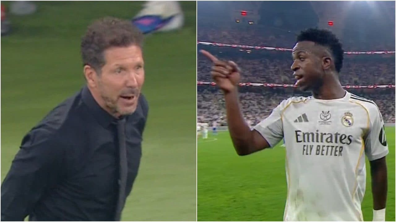 Simeone a Vinicius: "Florentino ti caccerà dal Real, ricordatelo", la risposta: "Hai perso ancora"