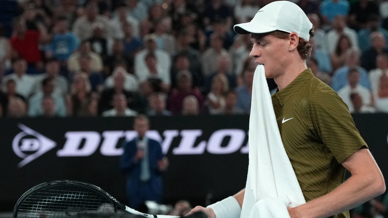 La delusione di Sinner agli Australian Open