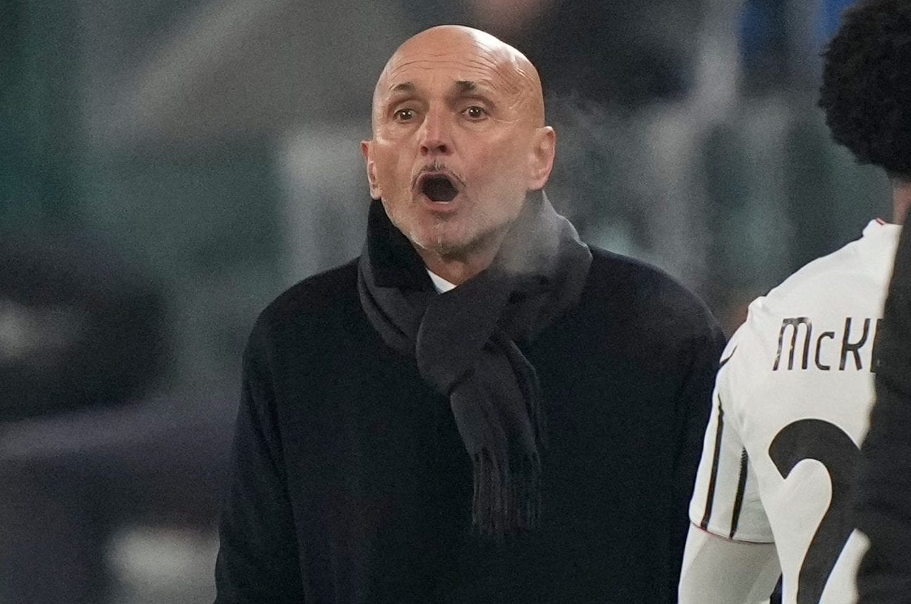 Luciano Spalletti durante Juventus–Benfica