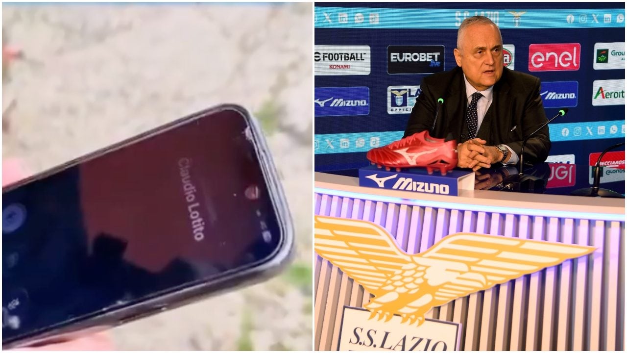 La telefonata di Lotito è virale: "I calciatori vanno via dalla Lazio perché ce l'hanno con Sarri"