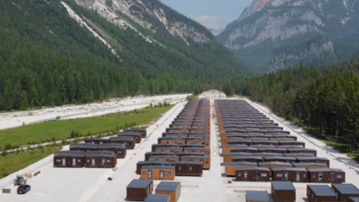 Villaggio Olimpico di Cortina, foto di Fondazione Milano–Cortina