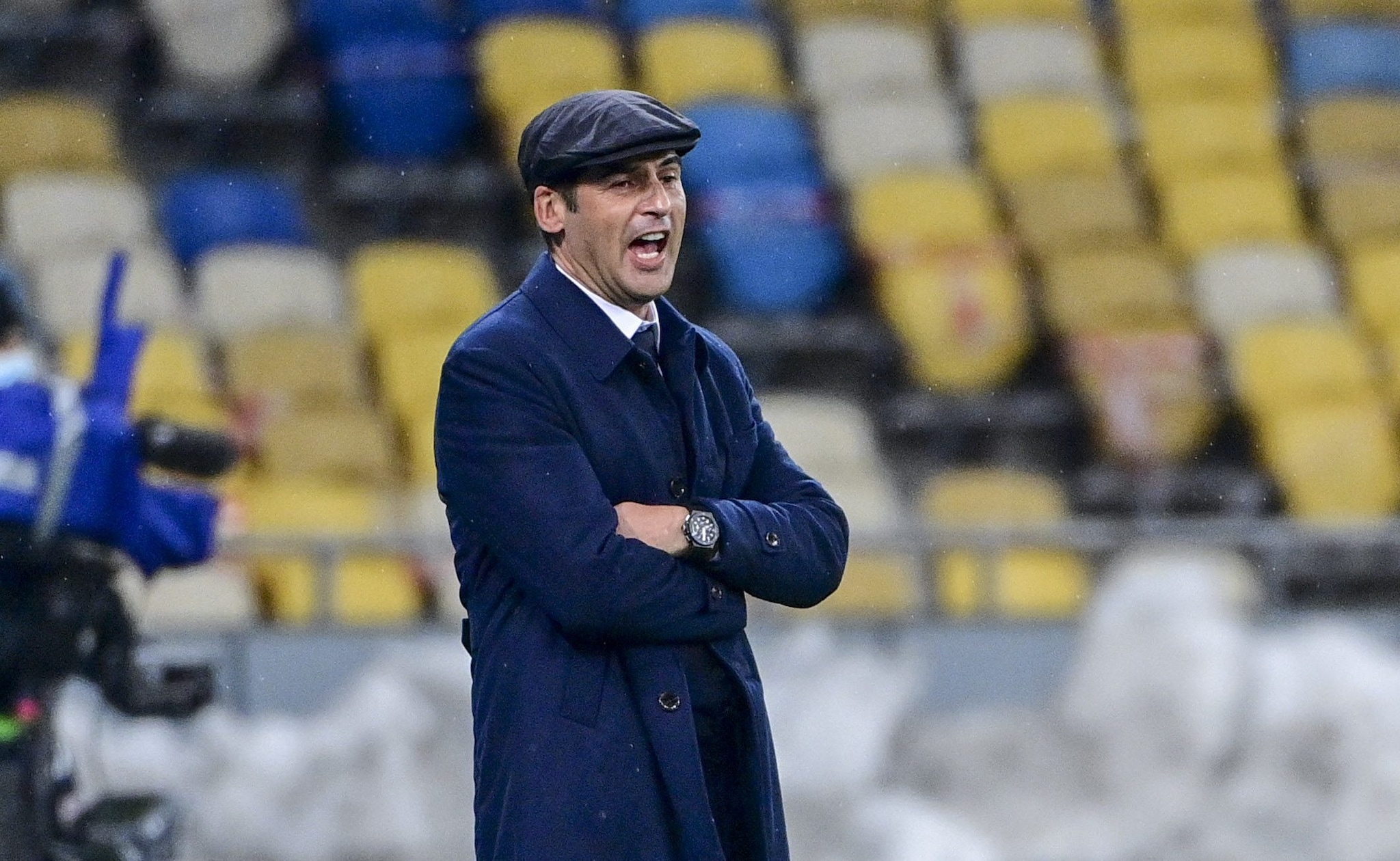 Paulo Fonseca durante l’esperienza in Ucraina