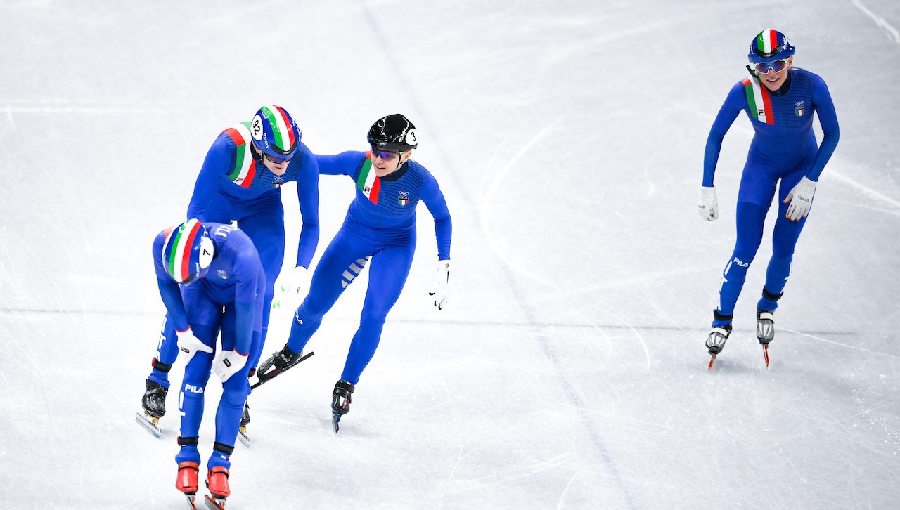 Fontana, Sighel e gli altri azzurri in azione