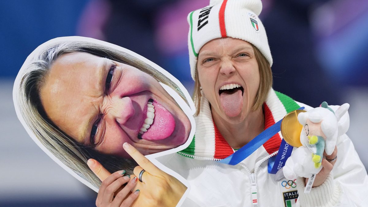 Arianna Fontana, oro nella staffetta dello short track alle Olimpiadi invernali 2026 | Foto LaPresse