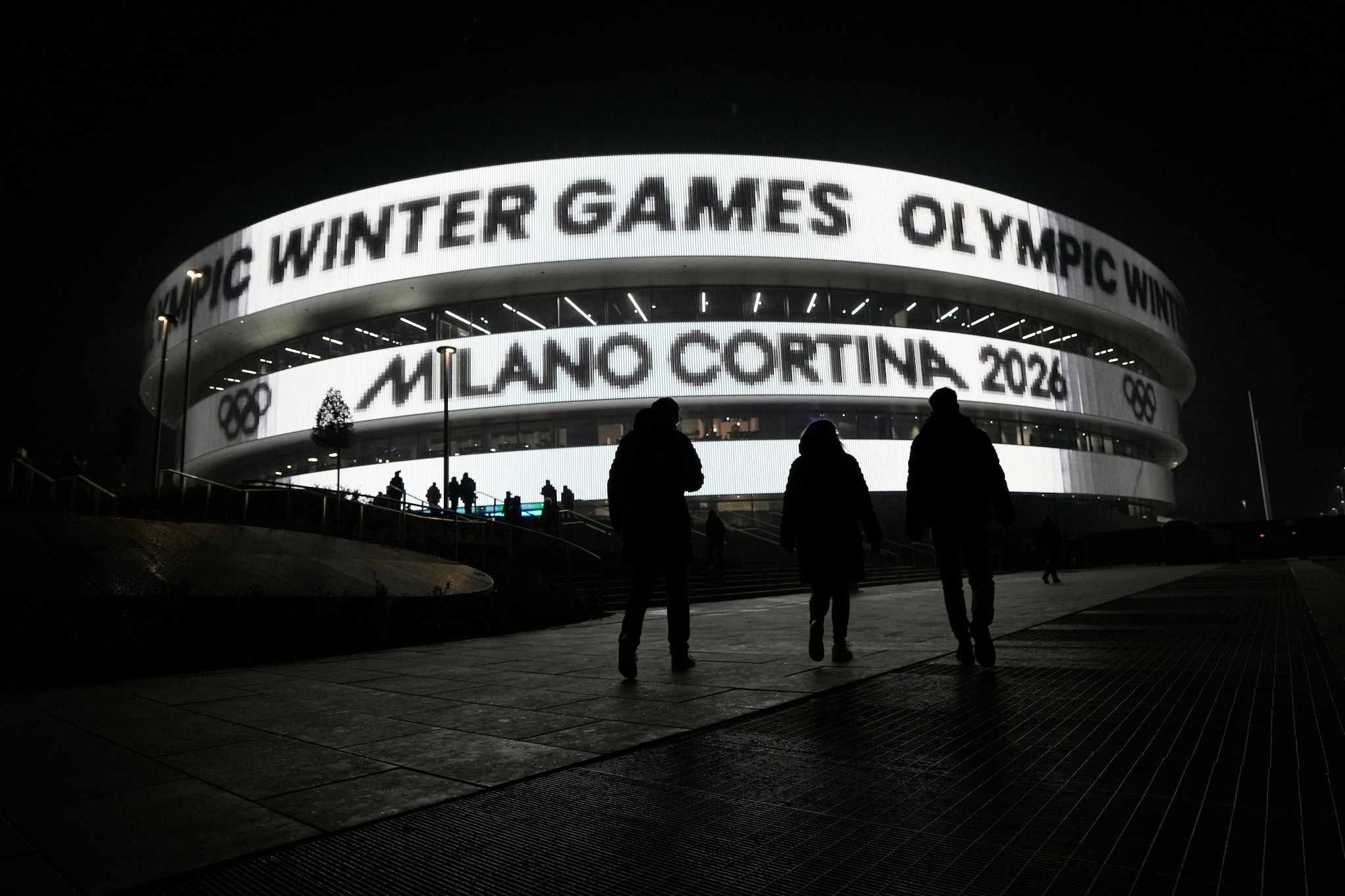 L’Arena Santa Giulia alle porte della città, sorta per le Olimpiadi ma che verrà dedicata ad altri eventi extra sport