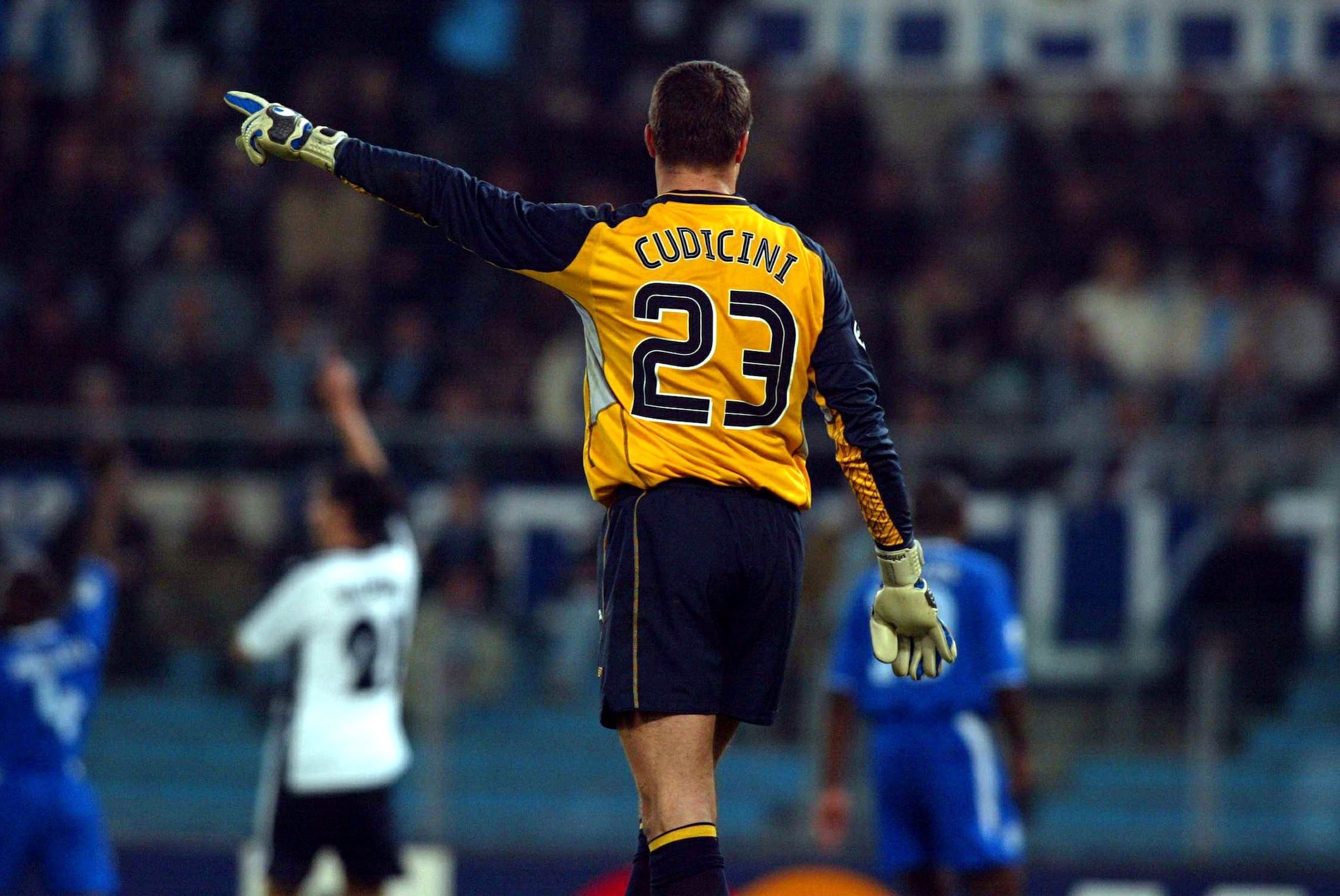 Carlo Cudicini con la maglia del Chelsea, club in cui ha militato dal 1999 al 2009