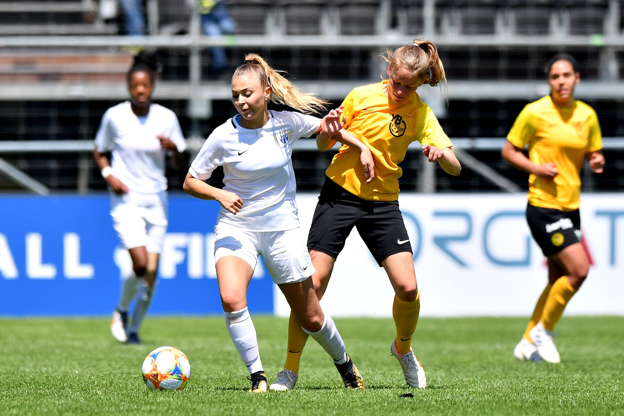 Eleni Rittmann in azione.