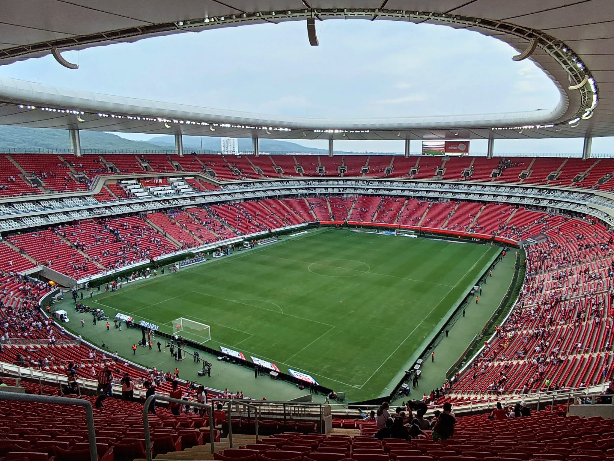 Estadio Akron di Guadalajara.