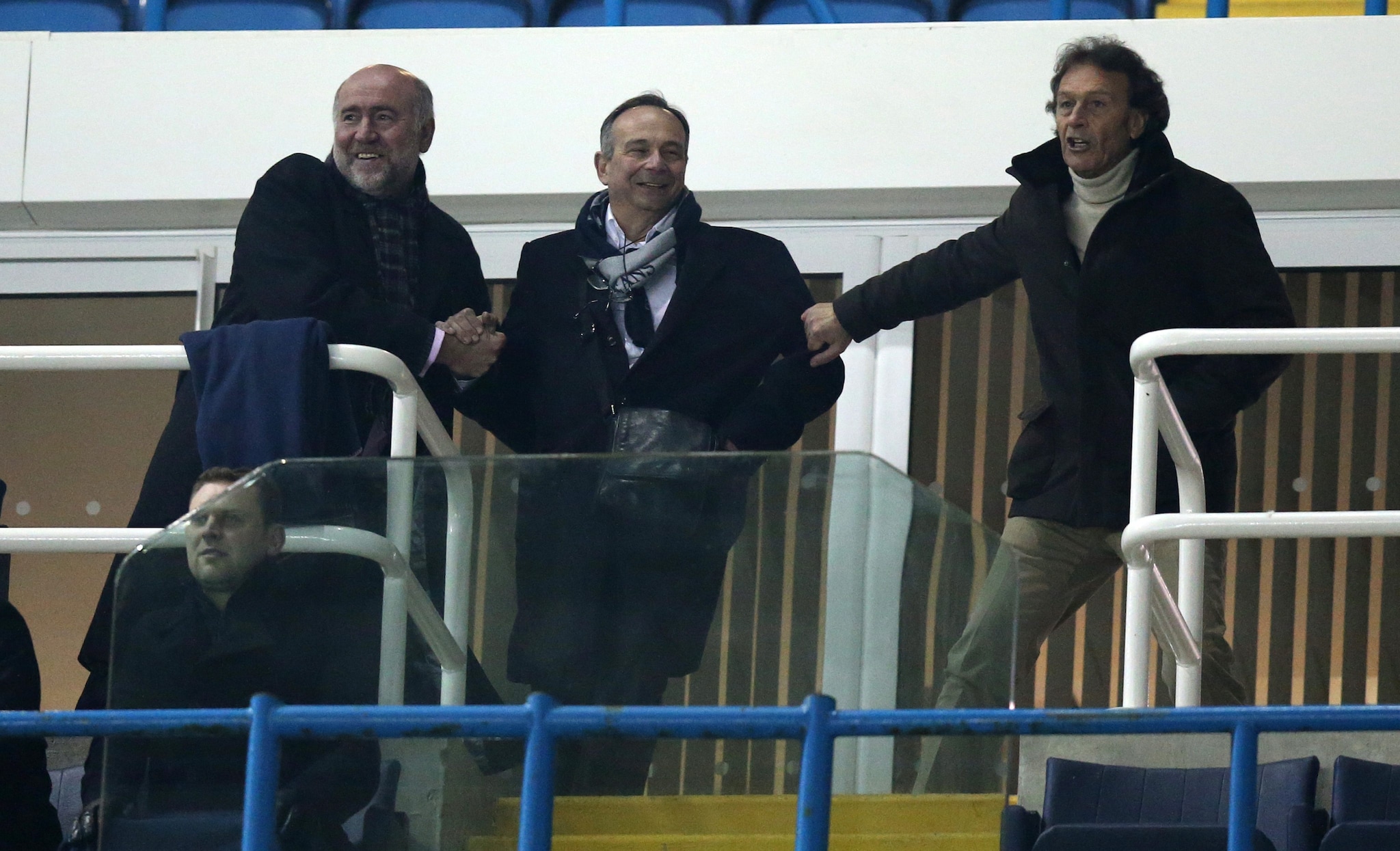 Nicola Salerno con Cellino.