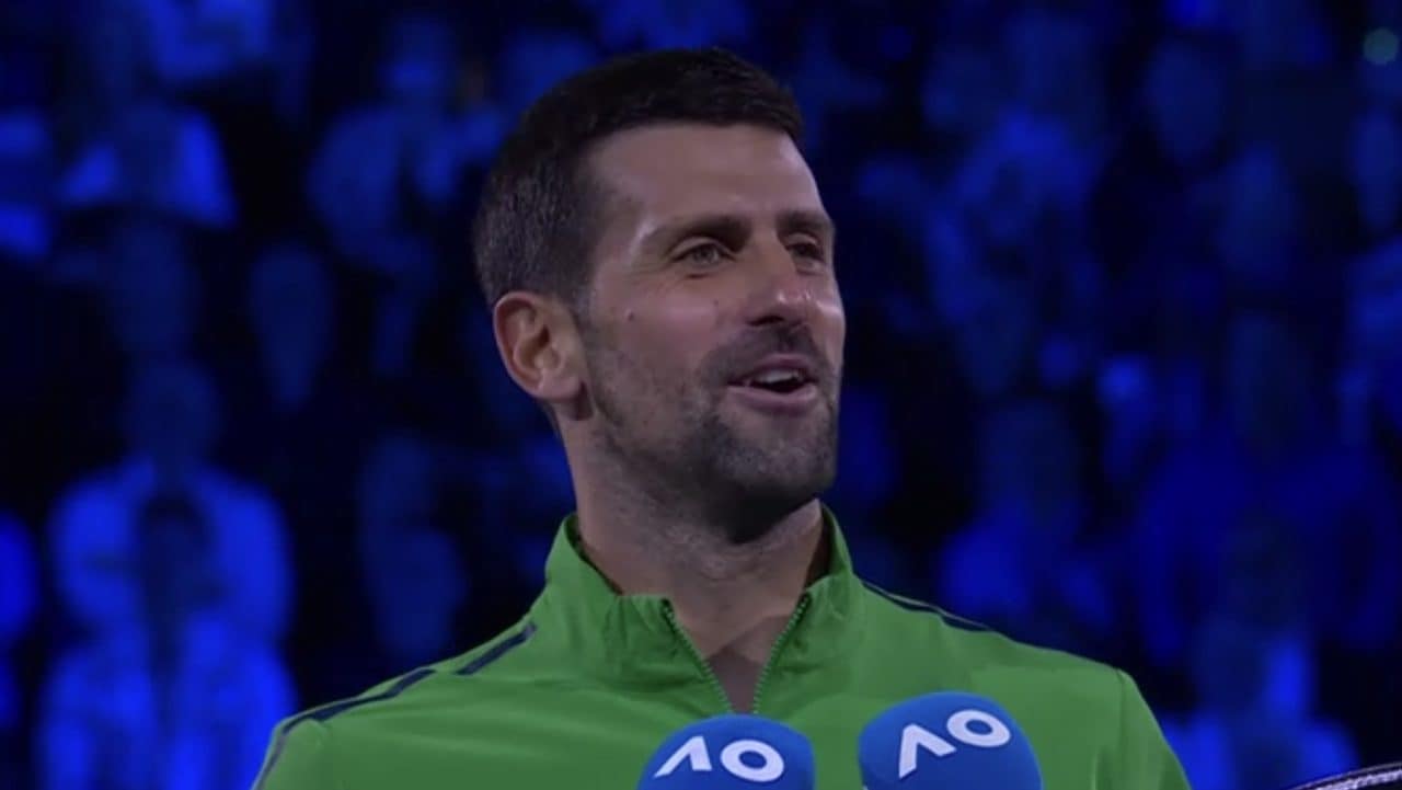 Djokovic cita anche Sinner dopo la finale persa contro Alcaraz: "Non pensavo di essere qui"