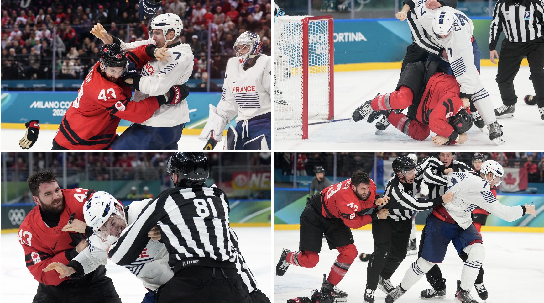 Perché nell'hockey le risse tra giocatori sono tollerate dal regolamento, ma non alle Olimpiadi