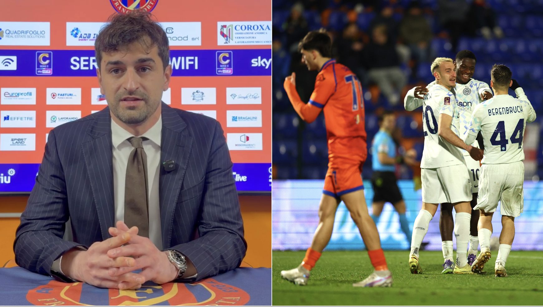 L’Ospitaletto protesta: “Arbitraggio scandaloso per avvantaggiare l’Inter U23. Episodi gravissimi"