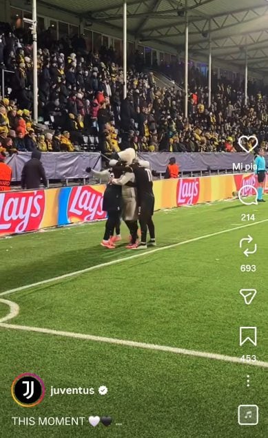 Il terreno di gioco del Bodo quanto in campo c’era la Juve: le pieghe erano già esistenti.