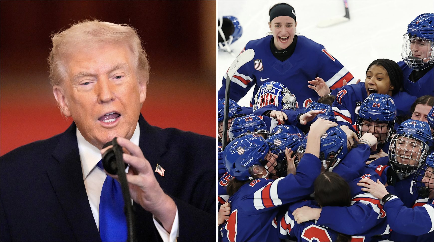 La squadra femminile di hockey rinuncia all’invito di Trump: lezione di stile dopo la battuta infelice