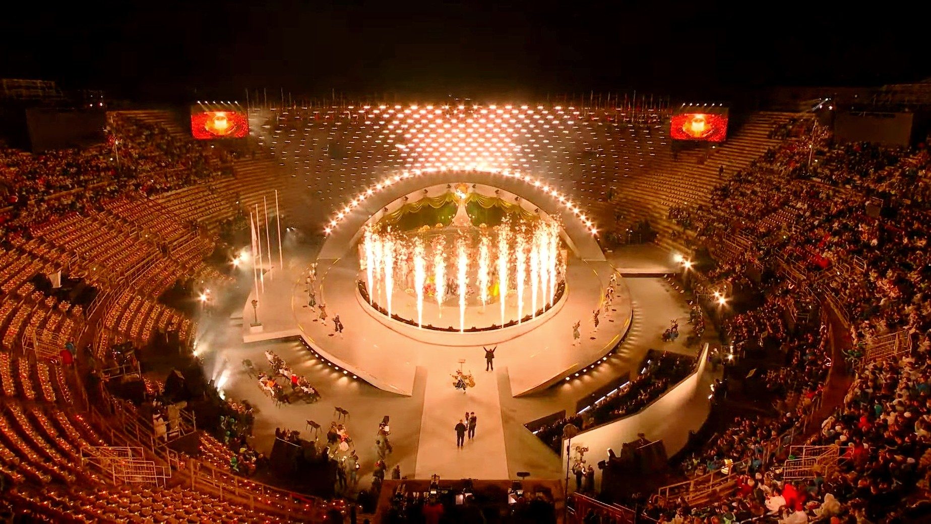 Perché l’Arena di Verona era semivuota durante la cerimonia di chiusura delle Olimpiadi Invernali