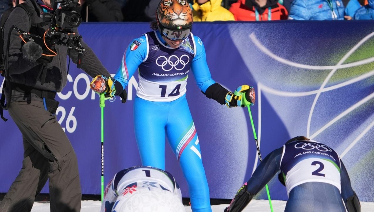 Stesso tempo al centesimo due volte, poi Hector e Stjernesund fanno l’inchino a Federica Brignone