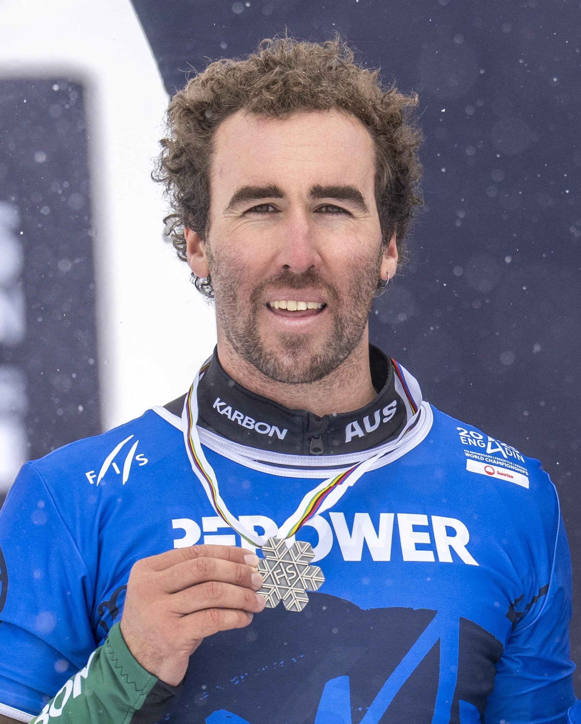 Cam Bolton è un veterano della squadra australiana di snowboard