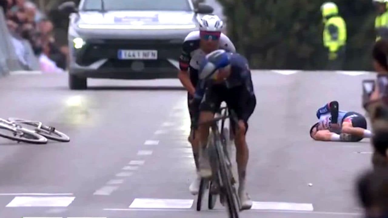 Follia Christen, bufera sul gregario di Pogacar: squalificato dopo la rottura del bacino a van Gils