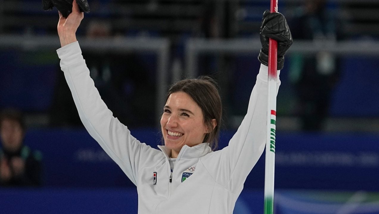 Constantini dedica la medaglia alla telecronista, esclusa dai Giochi: "È sempre nel mio cuore"