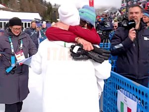 Federica Brignone: “Ho vinto perché non pensavo di vincere”. Le lacrime della mamma in diretta TV
