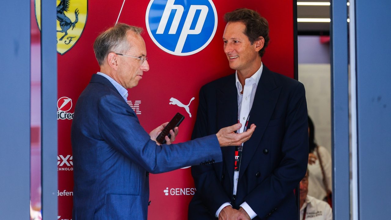 Benedetto Vigna e John Elkann.