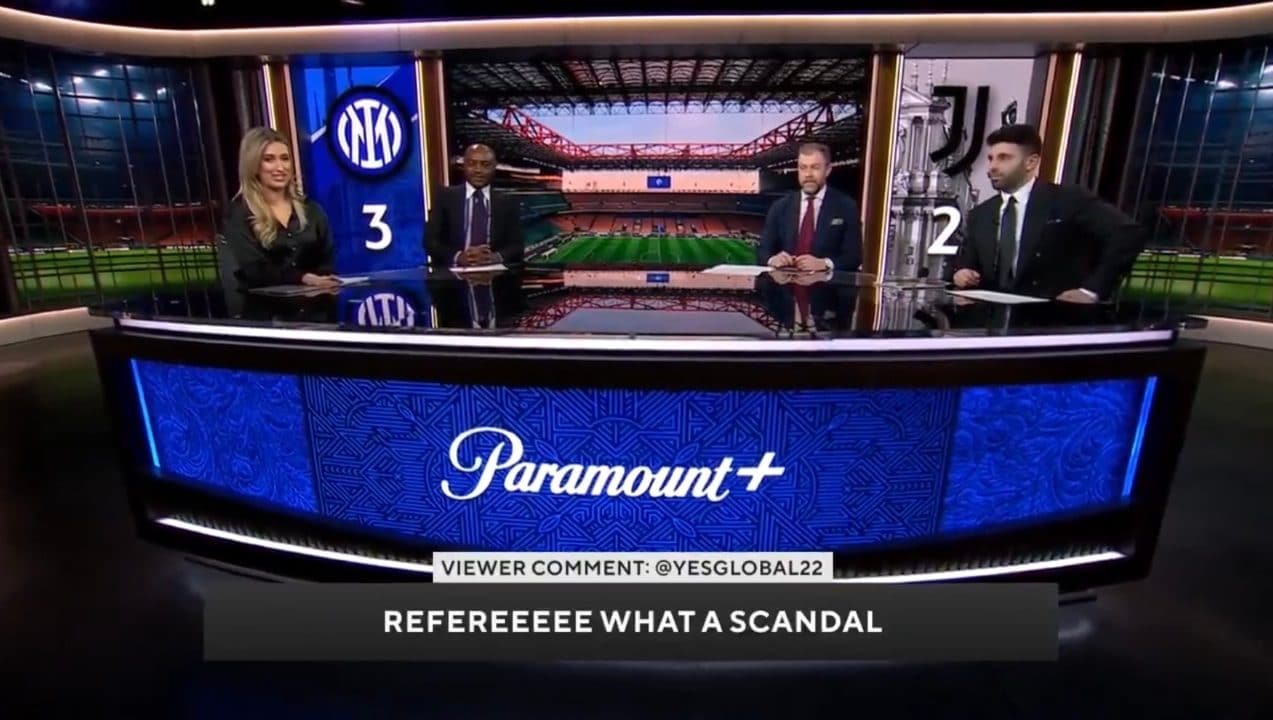 Inter-Juve fa scandalo ovunque, la TV americana: “Il miglior giocatore interista è stato l’arbitro”