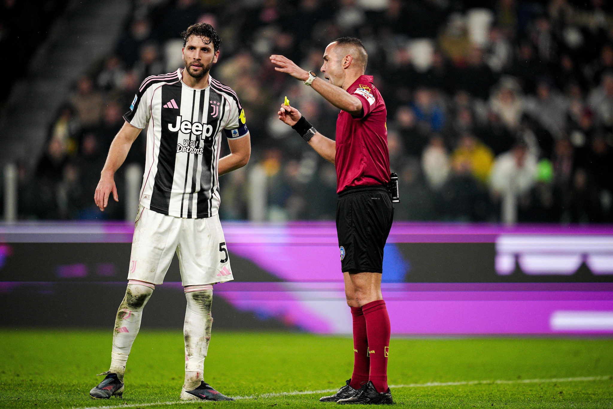 L’internazionale arbitro Guida, al centro delle polemiche insieme al VAR per la direzione di Juve–Lazio