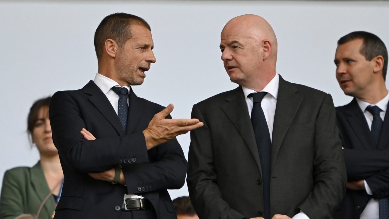 Infantino e Ceferin denunciati alla Corte Penale Internazionale per aver "legittimato l'occupazione della Palestina"