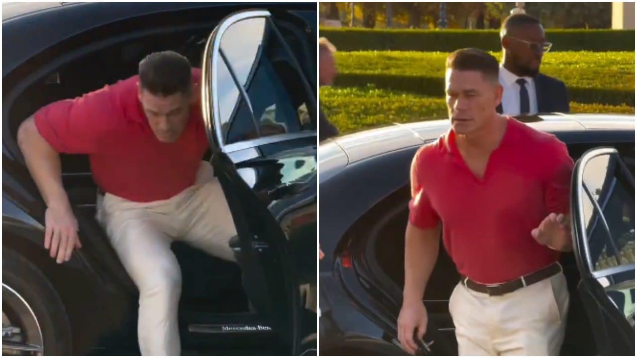 John Cena a 48 anni fatica a scendere dalla macchina e a camminare: che gli succede nella vita vera