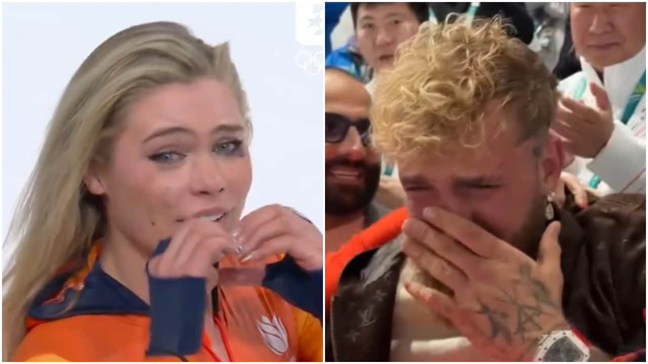 Jutta Leerdam vince le Olimpiadi, Jake Paul crolla in tribuna: l'amore scioglie il ghiaccio di Milano