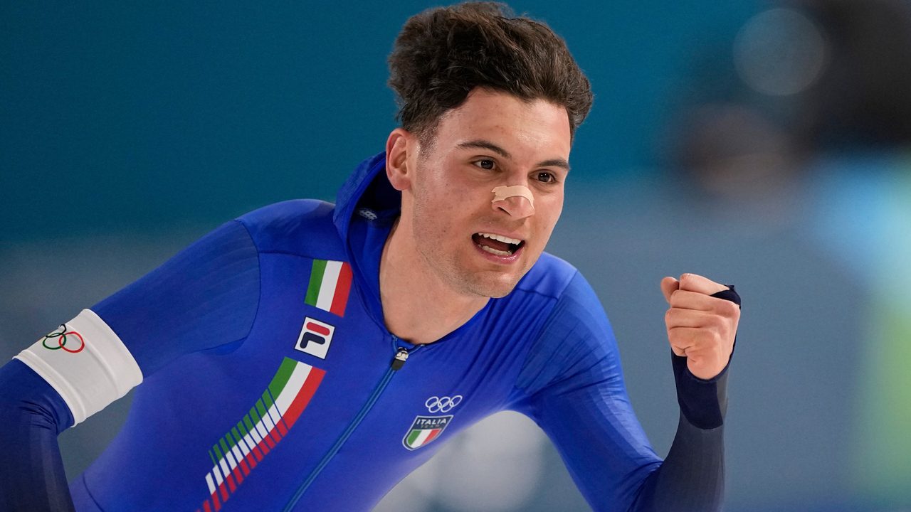 L'impresa di Lorello, vince il bronzo a sorpresa nel pattinaggio di velocità all’esordio olimpico