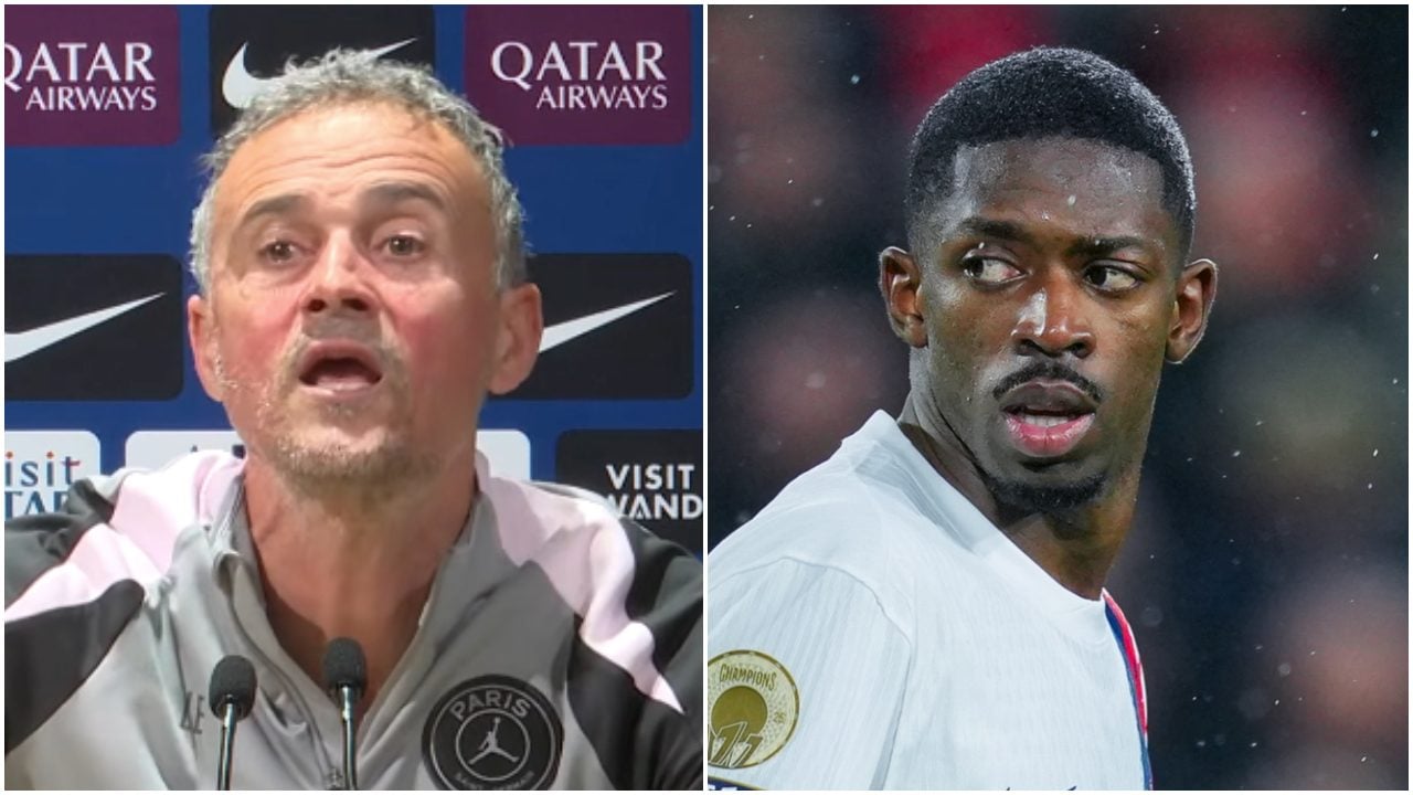Il PSG perde, Luis Enrique zittisce Dembélé: "Parole senza valore, assolutamente inutili"
