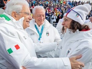 Appello a Mattarella: “Resti a Cortina, tre ori in due giorni”. Il Presidente ha la risposta pronta