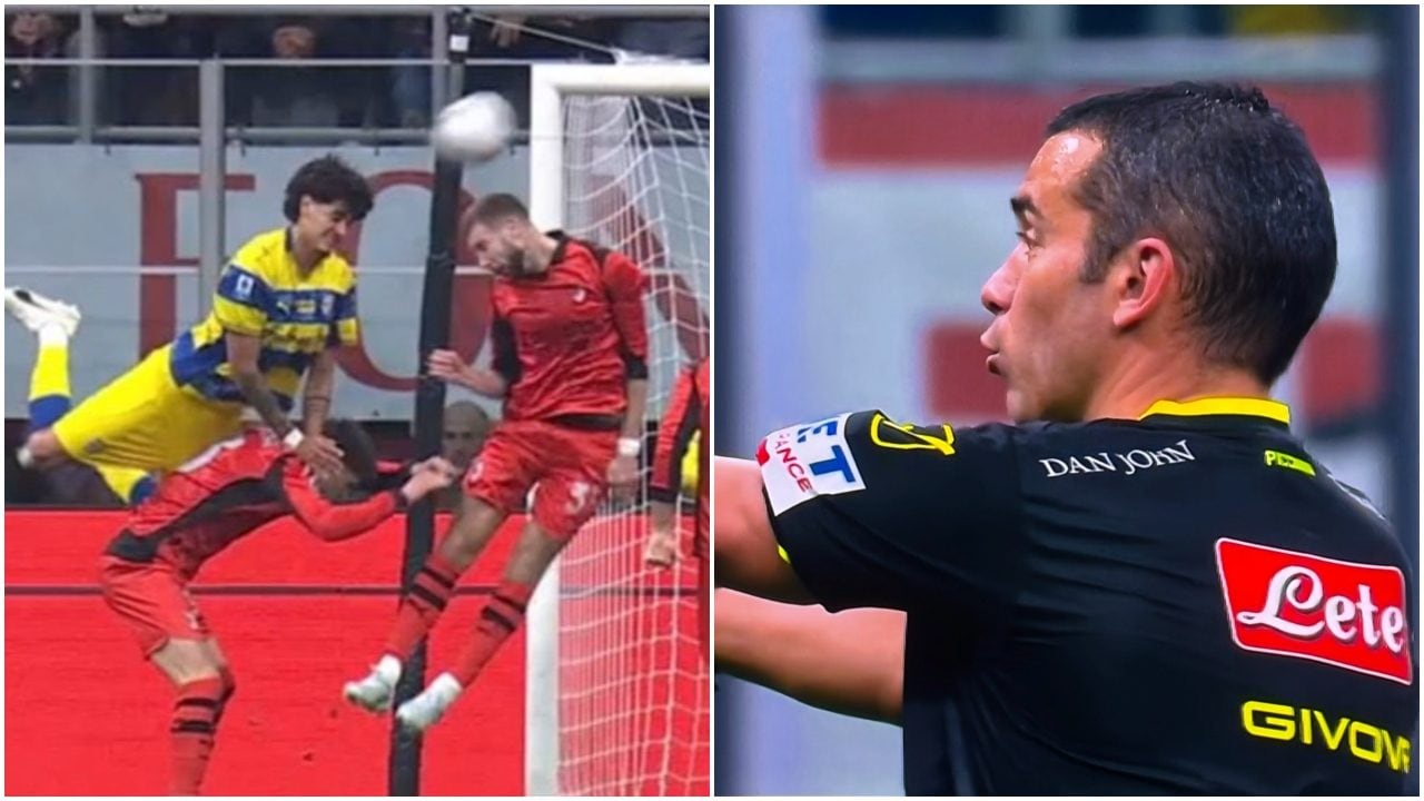 Perché il gol di Troilo in Milan-Parma è stato prima annullato e poi convalidato: cosa ha visto l'arbitro