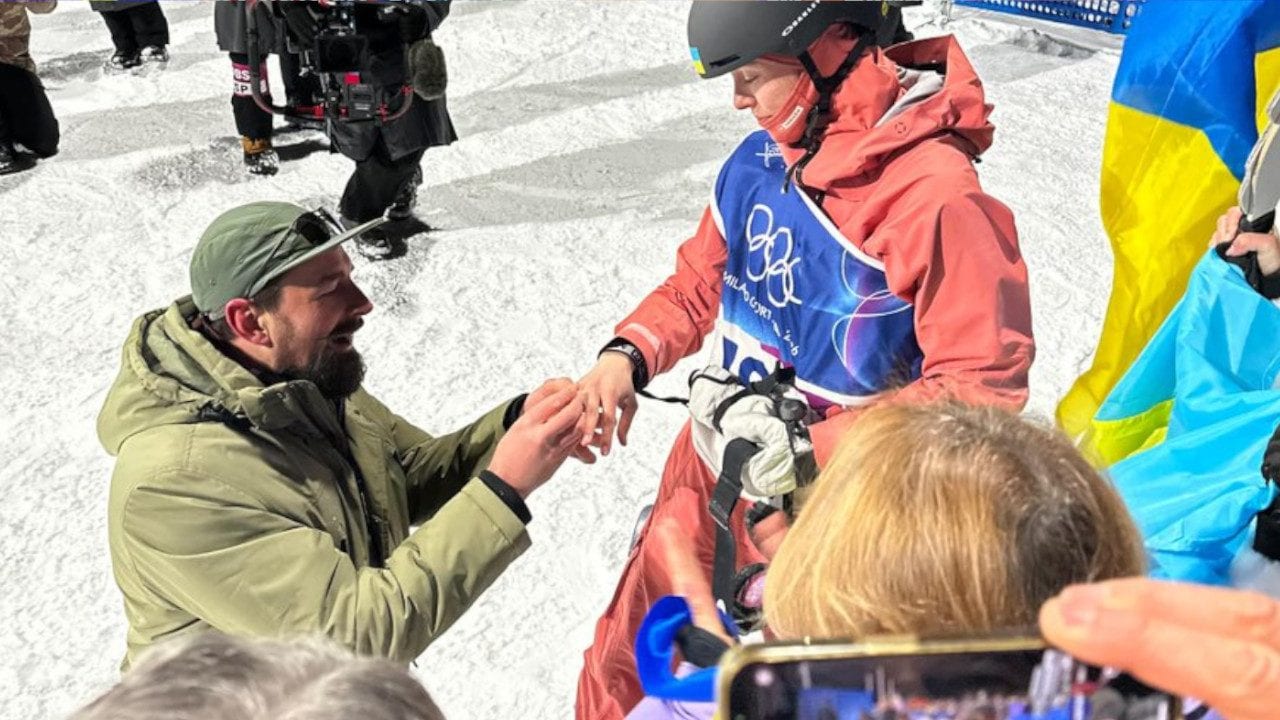 L'amore trionfa ancora alle Olimpiadi: a San Valentino, finale e proposta di nozze per Kateryna Kotsar