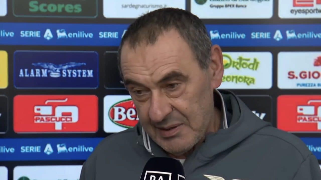 Maurizio Sarri amaro dopo lo 0-0 contro il Cagliari: "È una decisione anticostituzionale"