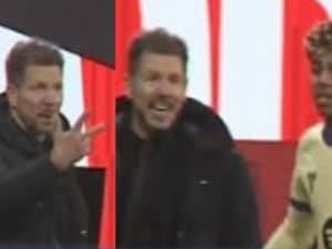 Simeone provoca Lamine Yamal mostrando il “3” con la mano: un gesto che accende le polemiche