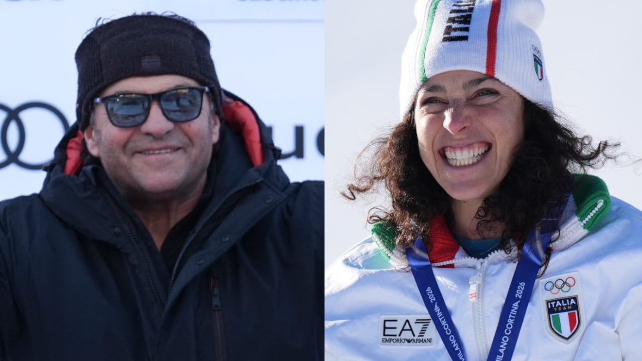 Alberto Tomba chiama Federica Brignone e interrompe la conferenza stampa: "Attento, sei in viva voce..."