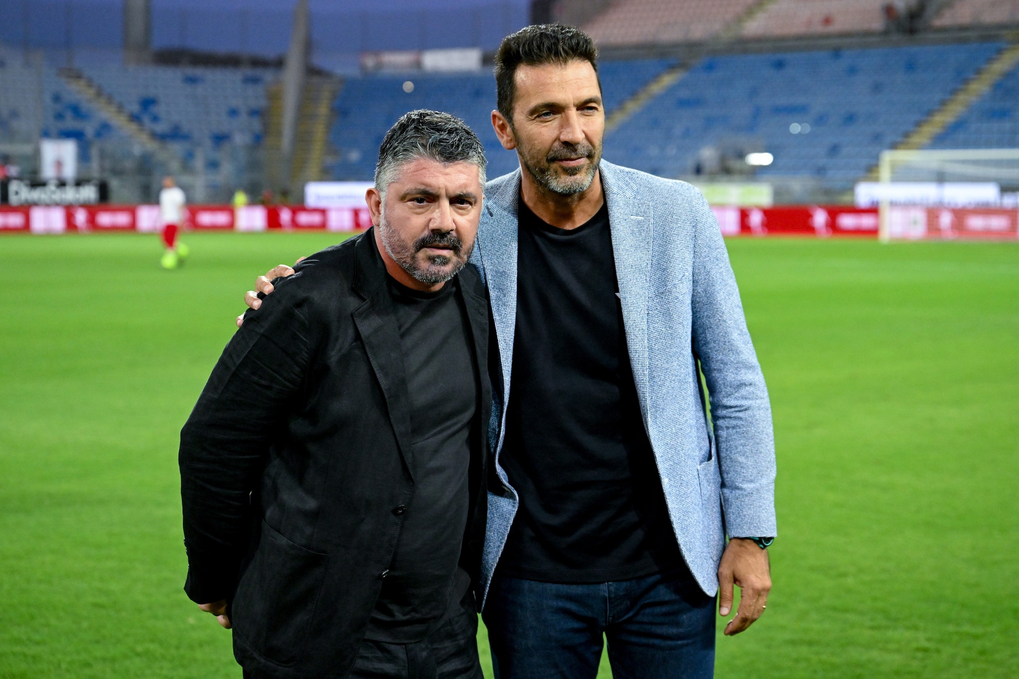 Gigi Buffon e Gennaro Gattuso