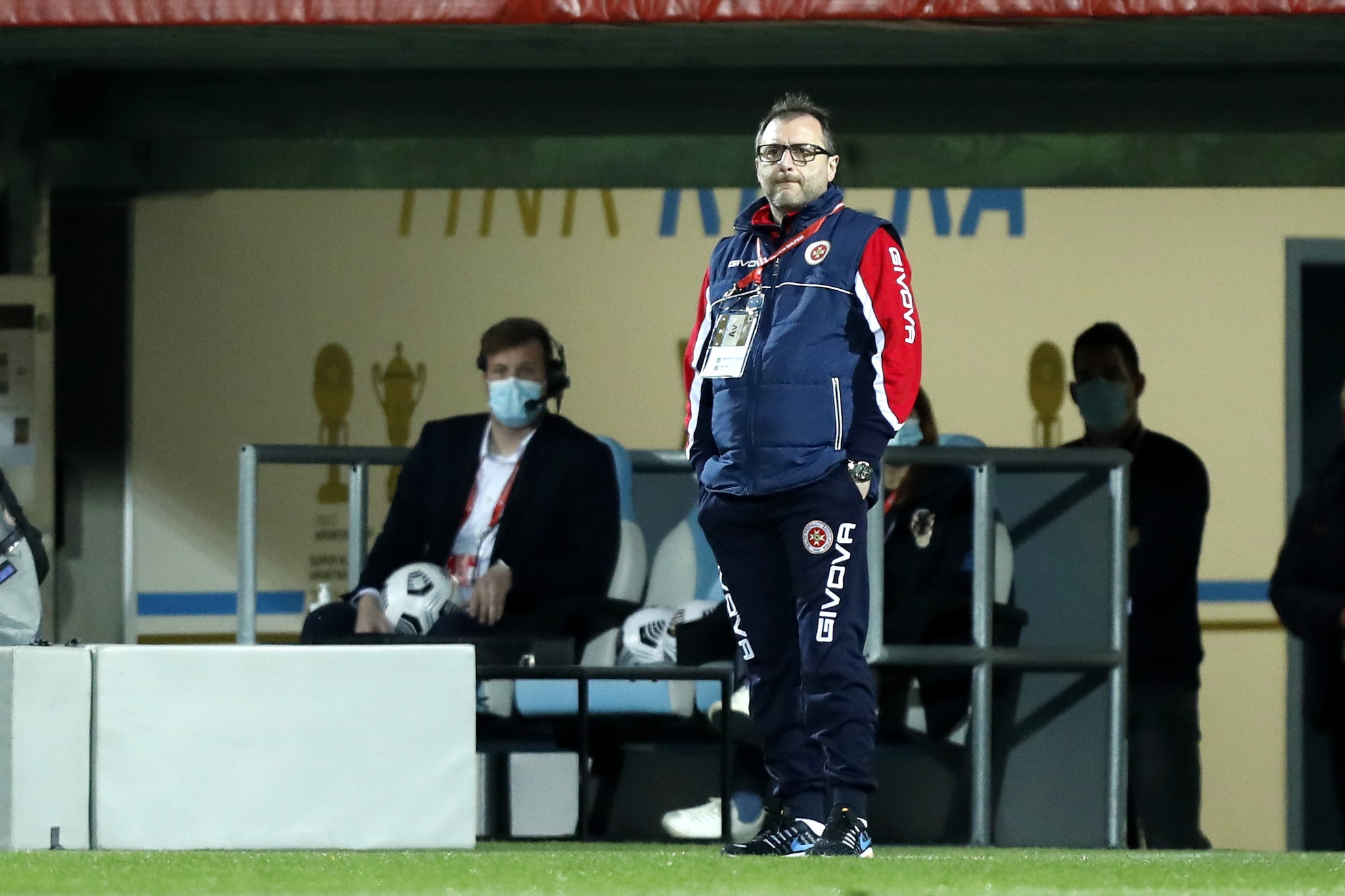 Devis Mangia sulla panchina di Malta.