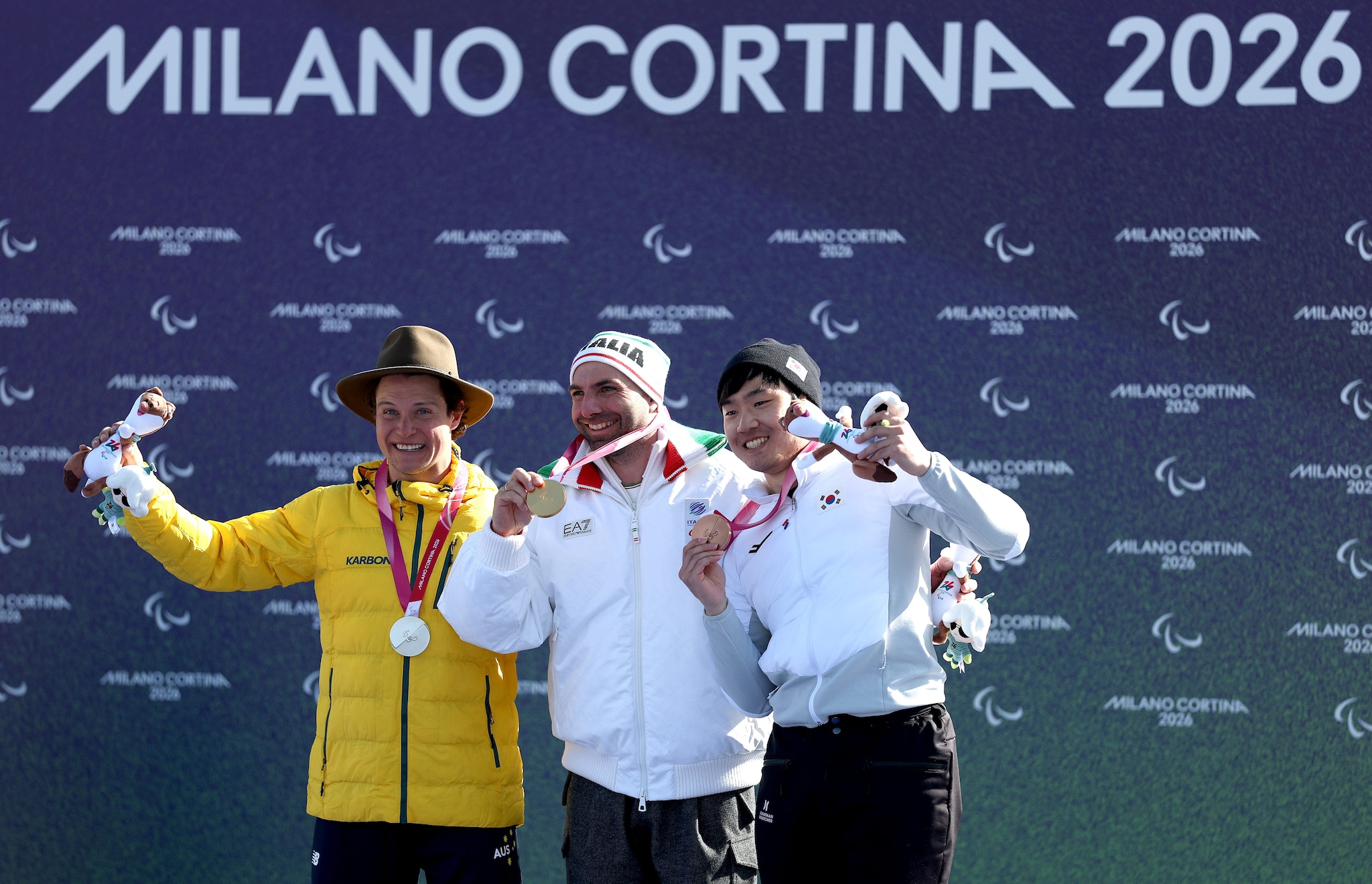 Perathoner sul podio.