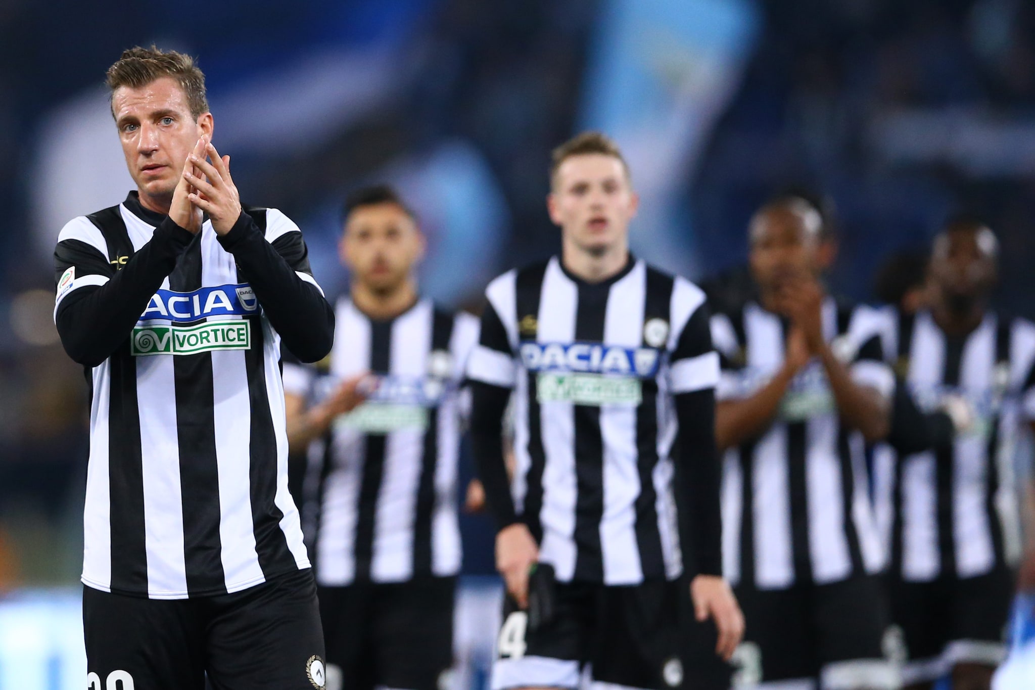 Maxi Lopez all’Udinese con Jankto sullo sfondo.