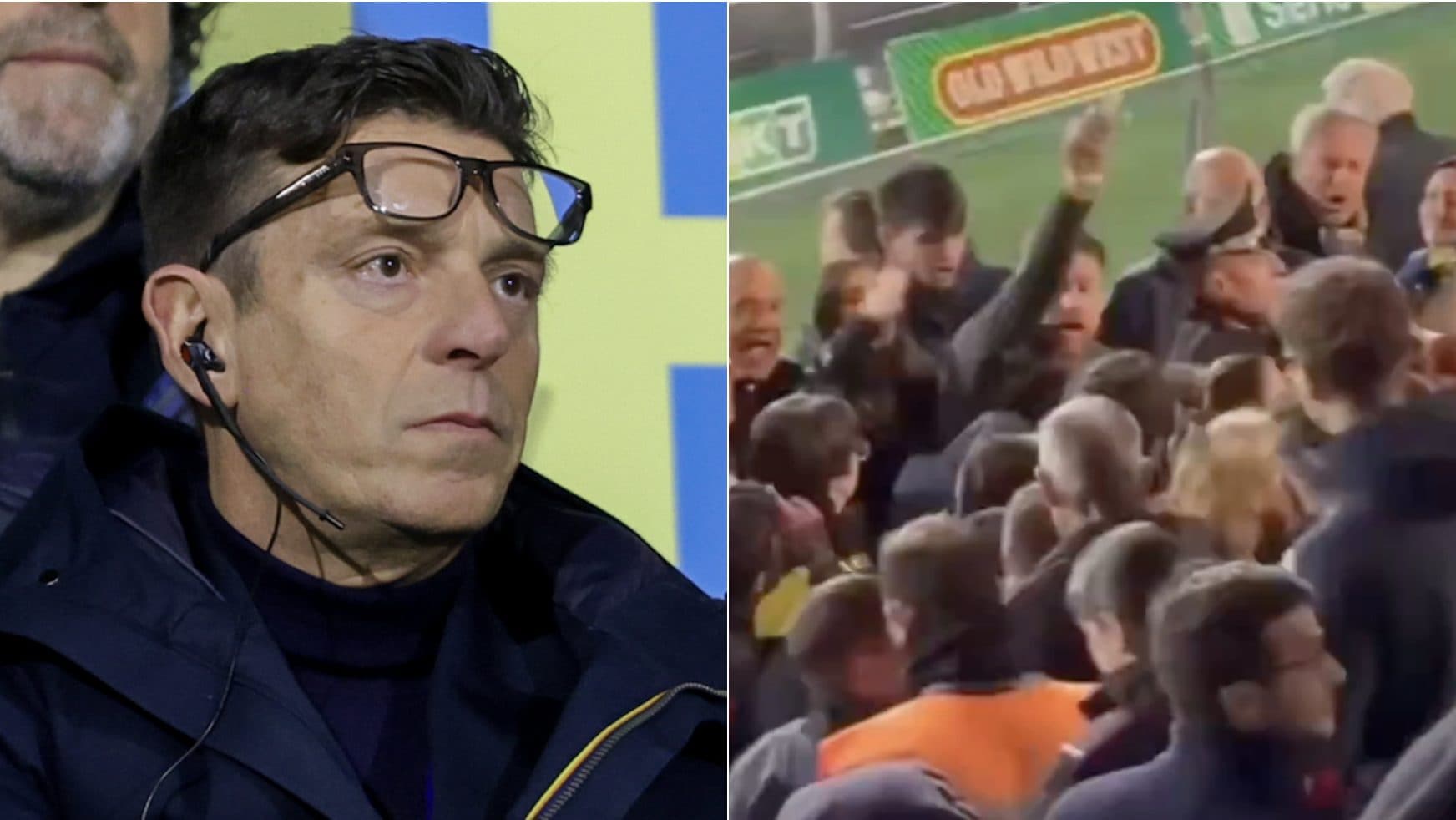 Gianluca Rocchi, serata da incubo in Carrarese-Catanzaro: banconote in faccia, insulti, fuga con scorta