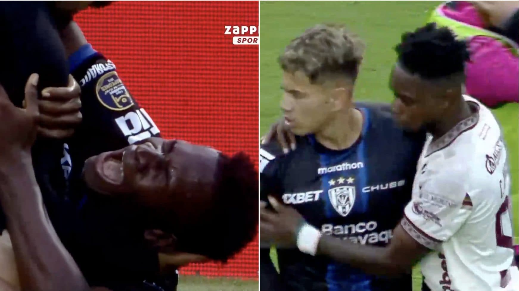 Bryan Negro rompe tibia e perone a un avversario in modo orribile: la rissa finisce tra gli abbracci