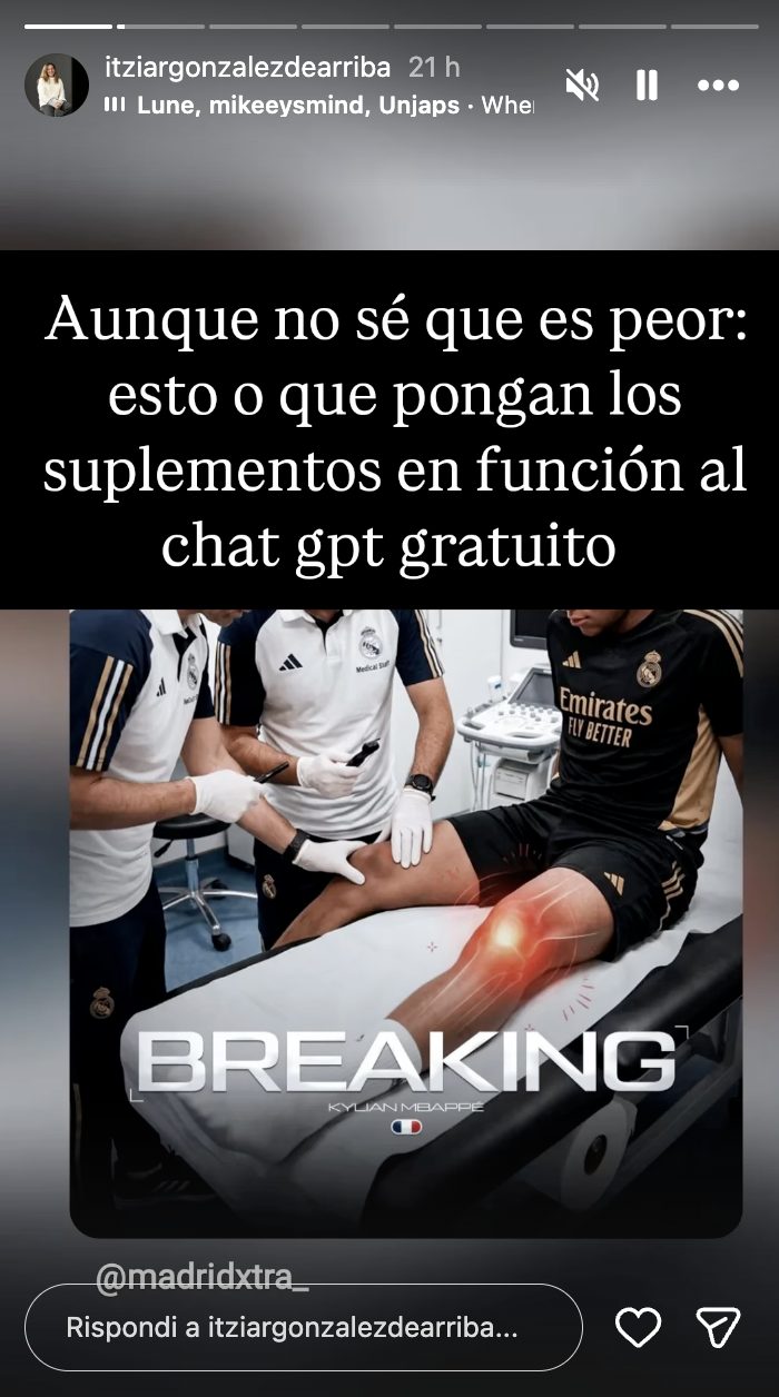 L’accusa ell’ex nutrizionista sul suo profilo Instagram