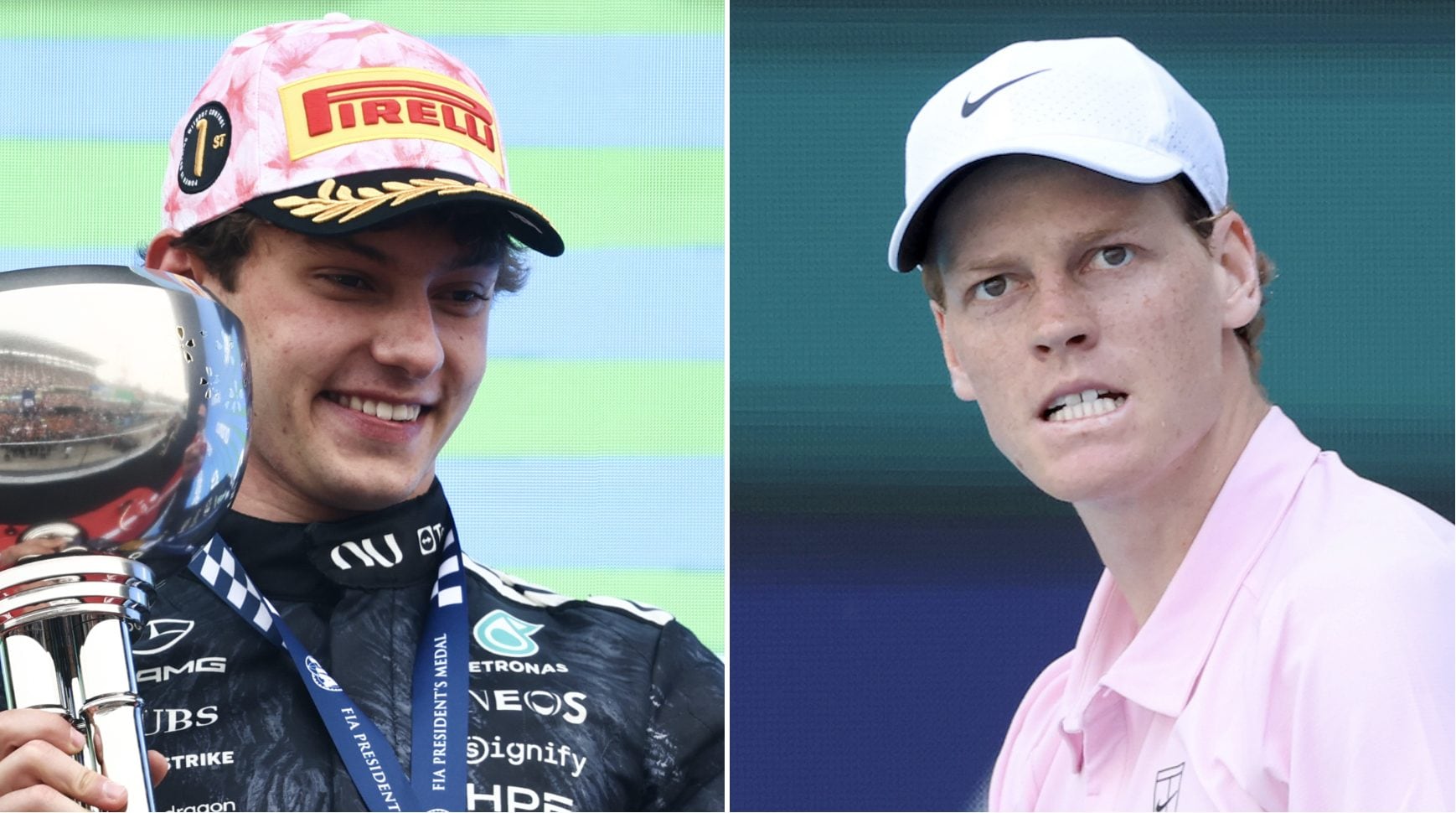 Kimi Antonelli ha mandato un messaggio a Jannik Sinner per la finale di Miami: l'Italia sogna