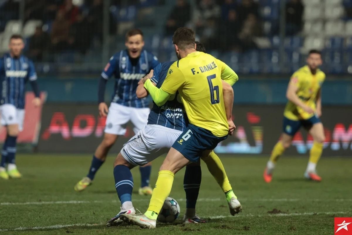Danese con la maglia del Rudar Prijedor.