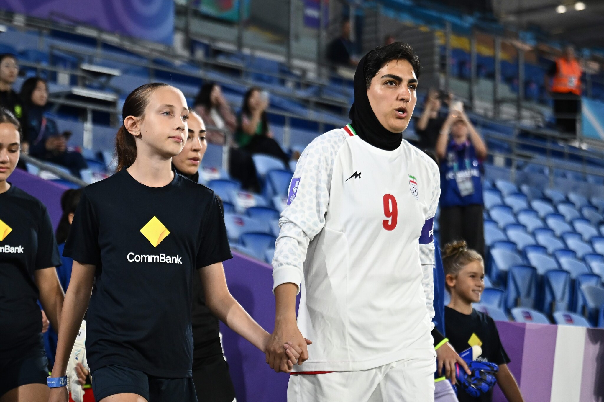 Zahra Ghanbari è la capitana dell’Iran femminile: è stata l’ultima a tornare sui suoi passi dopo la fuga