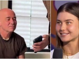 Iva Jovic sceglie Andre Agassi come tennista di ogni epoca con cui parlare, lui si commuove al video
